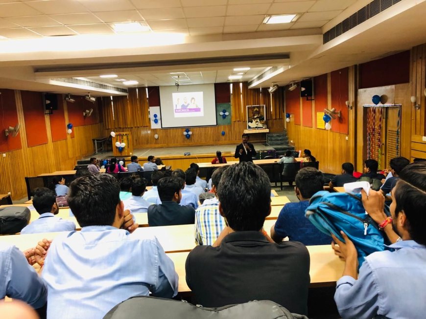 Guest lecture on GRE and TOEFL: Opportunities Abroad at Anand College of Pharmacy