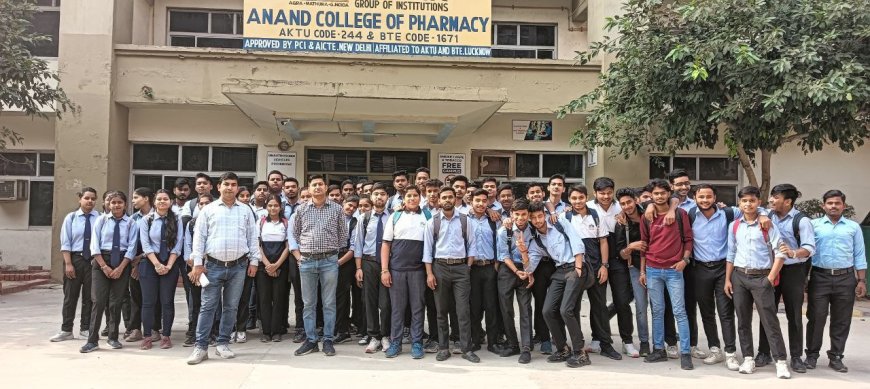 Raman Reti Mathura Trip as Orientation Day Conclusion for First-Year Students at Anand College of Pharmacy SGI