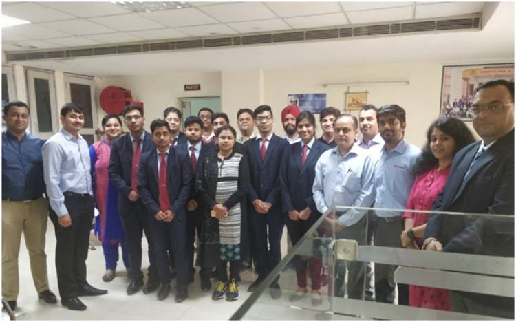 Sharda Group students placed in Torry Harris Business Solutions