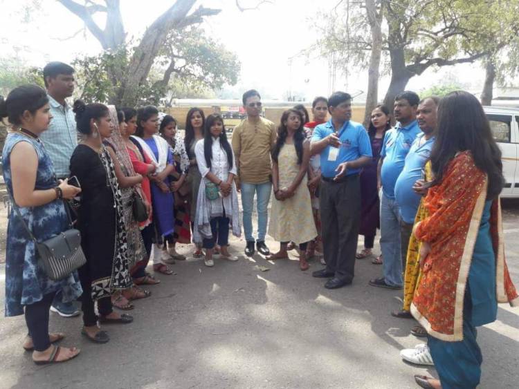 Students of Women's University, Sonipat visit to SOS Bhojnalaya @ HIMCS