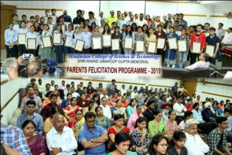 Parents Felicitation Programme