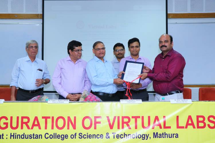 Inauguration of Virtual Lab 