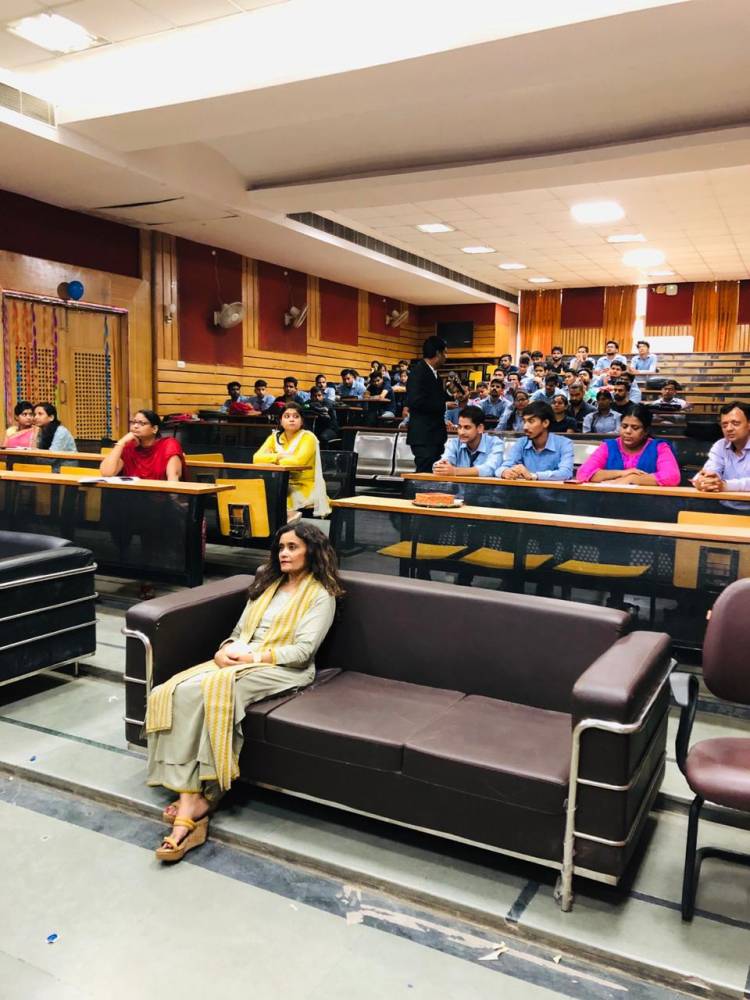 Guest lecture on “GRE and TOEFL: Opportunities Abroad”  at Anand College of Pharmacy