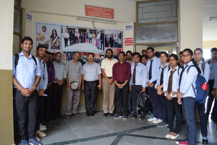 Guest lecture was organised by the department of Electronics and Communication  