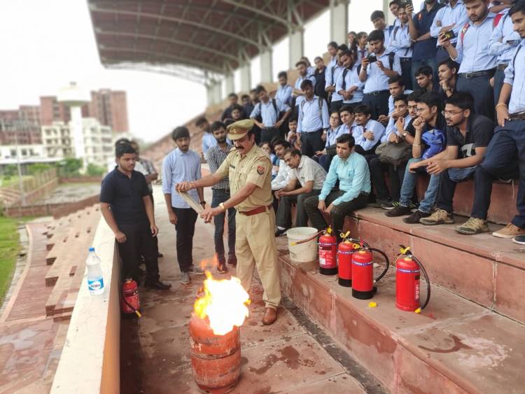 Mock Drill on Fire & Safety