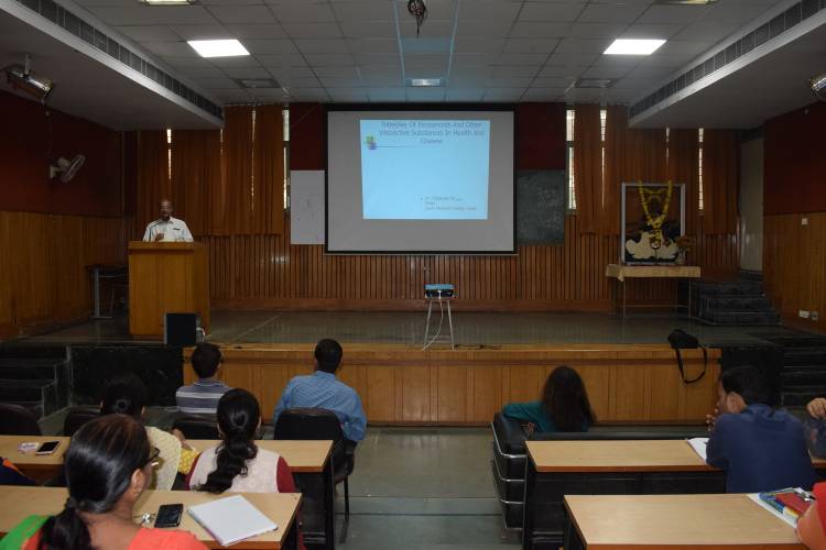Guest lecture held  in Anand College of Pharmacy