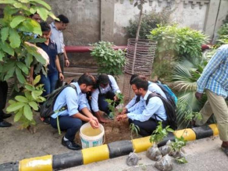 Anand Engg. College Celebrate's  Birthday of Dr. APJ Abdul Kalam as Plantation the seedling in Campus