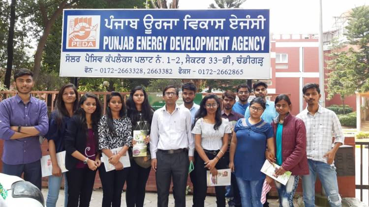 Industrial Visit to Punjab Energy Development Agency
