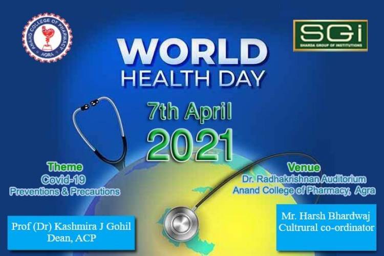 World Health Day Celebration At Anand College of Pharmacy